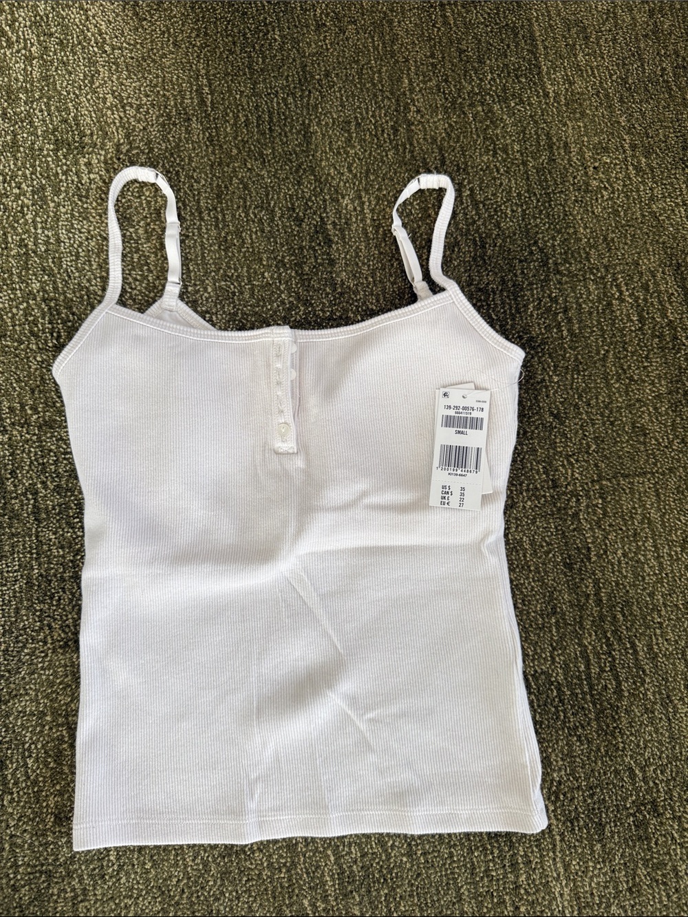 NWT: Abercrombie White Tank